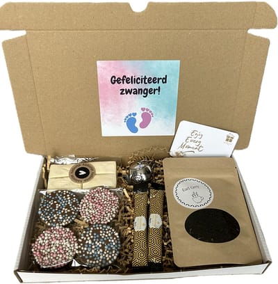 Zwanger - theezeefje - nougat - honing - chocolade