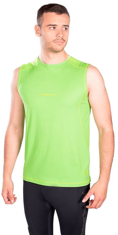 Trangoworld Noja Mouwloos T-shirt Groen 2XL Man