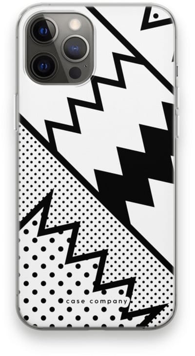 Case Company® - Hoesje geschikt voor iPhone 12 Pro Max hoesje - Pop Art #5 - Soft Cover Telefoonhoesje - Bescherming aan alle Kanten en Schermrand