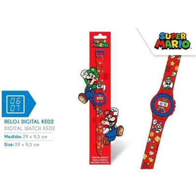 Super Mario Bros Mario digitaal uurwerk Horloges en klokken