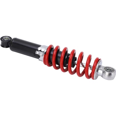 Amortisseur 250mm 9.8in 5 Niveaux Réglable Arrière Alliage d'Acier Remplacement pour TaoTao 50cc‑125cc Go Kart black