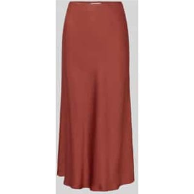 Midirok van satijn model 'URA'