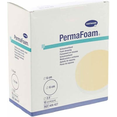Hartmann Permafoam Classic Schuimverband 6cm Rond 10 Verband