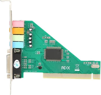 Interne Geluidskaart voor Desktop PC - 4.1 Kanaals Geluidsweergave, Plug-and-Play, Inclusief CD