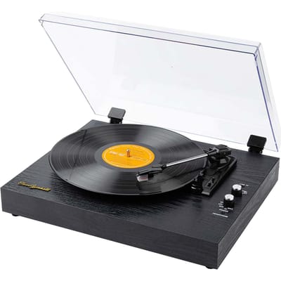 Vinyl Records LP Draaitafel Retro Platenspeler Ingebouwde Luidsprekers Vintage Grammofoon 3Speed ​​BT5.0 US Plug