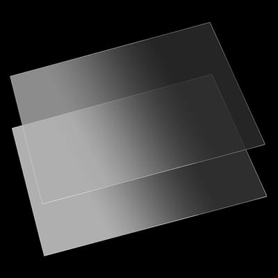 Dailygoods- Acrylplaat A3 3 mm dik - Transparante Perspexpanelen - Rechthoekig Acrylaat Bord - Fotolijst Schilderweergave - Glad, Braamvrij Oppervlak - Perspex