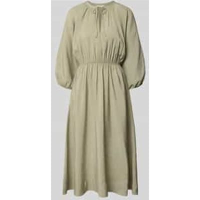 Midi-jurk met steekzakken model 'Worty'