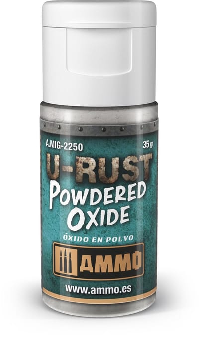 AMMO by Mig Jimenez Modelbouwdecoratie - MIG 2250 U-Rust Powdered Oxide - 15ml Effecten potje