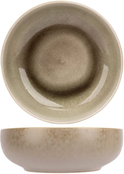 Cosy & Trendy Soepkommen Forest Sand Creme 4 Stuks ø 16.5 cm Aardewerk - Vaatwasserbestendig