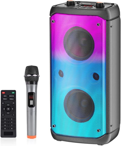 Draagbare Bluetooth luidspreker 80 W met Subwoofer voor Feest en Buiten