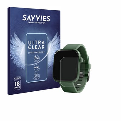 Savvies - Screenprotector voor Reflex Active SERIES 40 1.85" - Folie Beschermfolie transparant 18 Stuks