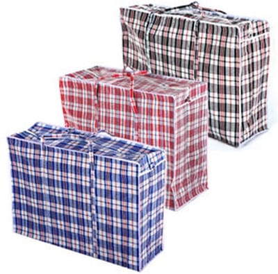 Nylontas -waszak Geruit 80 Cm Zenner Wz80 H 60 X 80 X 26