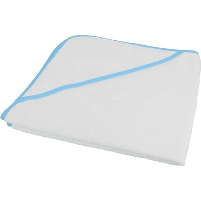 Bad Baby One Size Kariban White / Sky Blue 100% Katoen