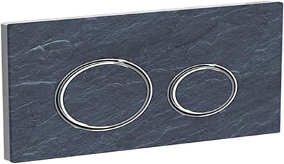 Bedieningsplaat voor 2-volume spoeling voor inbouwreservoir