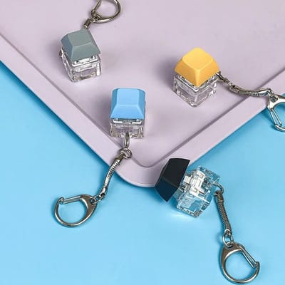 Porte-clés anti-stress créatif gadget nouveauté musique pincement doigt ennui porte-clés anti-stress petit cadeau noir