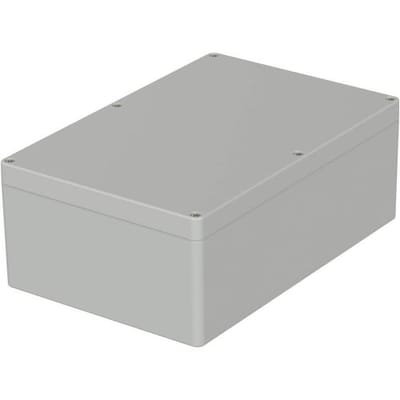 Bopla EUROMAS M 2401 02240200 Industriële behuizing 240 x 160 x 90 Polycarbonaat Grijs-wit (RAL 7035) 1 stuk(s)