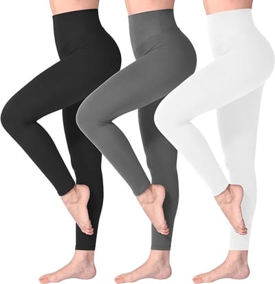 Legging set met Hoge Taille voor Vrouwen - Boterzachte Yoga Broekjes voor Sport en Fitnes L/XL
