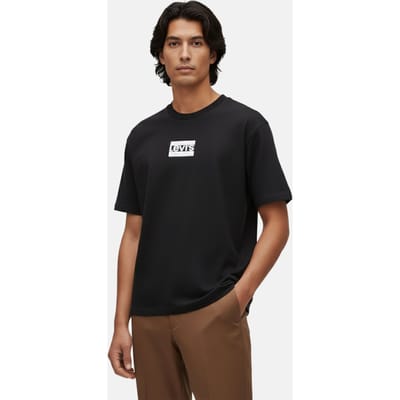 Levi's Graphic Crewneck Tee Mini Sportswear Black Taglia: L | T-shirt Outlet | Uomo | Nero