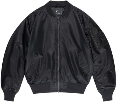 Vintage Industries CARTER MA1 JACKET Heren Winterjas - zwart - M