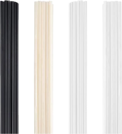 Kunststof Lasstaven - Soldeerstaaf Set - Kunststof Reparatie - 4 Verschillende Materialen - 200 mm Lengte