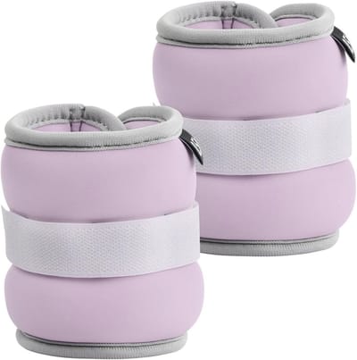 Dailygoods - Enkelgewichten set, 0,25/0,5 kg, 1 paar beengewichten, polsgewichten voor dames en heren, gewichtsmanchetten armgewichten, enkelgewichten riem voor dans, joggen, aerobics, oefening, wandelen, fitness