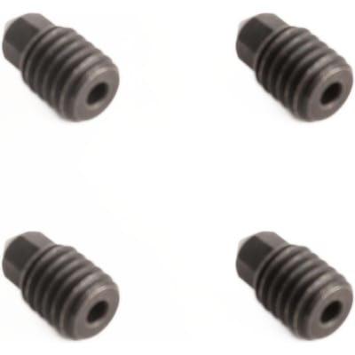 4 STUKS 3D Printer Nozzle 0,4 mm 1,75 Gehard Staal Hittebestendig Printer Extruder Nozzle gray
