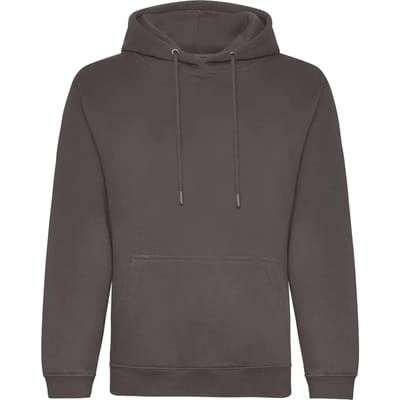 Just Hoods Organic Hoodie JH201 - Charcoal (Heather) - XS