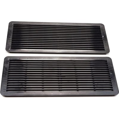 BSR636-1 2 Stuks Zwarte Zonnedak Rooster Ventilatierooster voor Mercedes W202 W203 W208 W209 W210 W211 W215 W219 W220 W240 W140 A2117840644