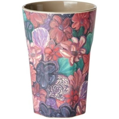 Rice melamine beker large forest flower