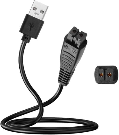 SnelShoppen - USB Oplaadkabel voor Scheerapparaat, Haarverwijderaar, Clippers - 4.8V 5.4V Compatibel, Lichtgewicht & Flexibel, Ideaal voor Thuis en Op