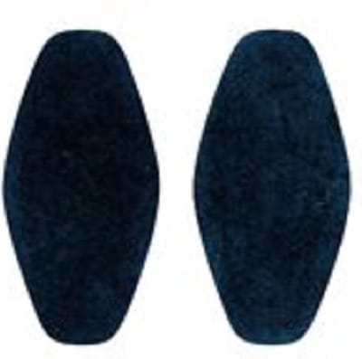 Elleboogstukken 2 stuks strijkbaar 85 x 173 mm   kleur 210 Blauw suéde