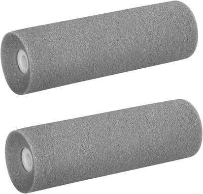 Color Expert Verfroller Schuim - 11 cm Ø35 - Evostar Grijs - Concaaf en Glad voor een Perfecte Afwerking - 2 stuks