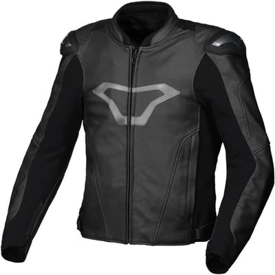 Macna Aviant Air geperforeerde leren motorjas -