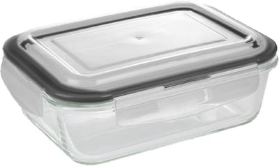 Michelino glazen vershoudbakjes 1020 ml (1 stuks) meal Prep met deksel magnetronbakjes vershouddoos luchtdicht 1 liter