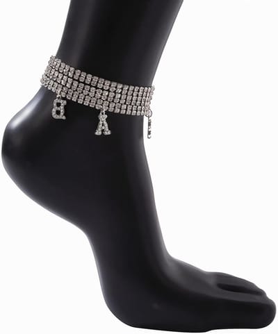 Anklet Ketting - Enkelbandje Sieraden - Persoonlijke Stijl - Verstelbaar Design - Tot 26 cm - Goudkleurig