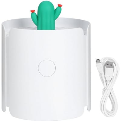 USB Mute LED Muggenlamp Draagbare Muggenverjager Insectenvanger UV-licht Huis white