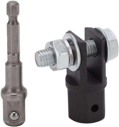 Dailygoody - Schaar Jack Adapter - Metalen Klopboormachine Accessoire - U-vormige Enkeloog - Jack Adapter - Geschikt voor Schaar Jack - Compact formaa
