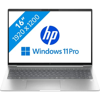 HP EliteBook 6 G1a AI Wolf Pro Security Edition AMD Ryzen™ 5 230 Laptop 40,6 cm (16") WUXGA 16 GB DDR5-SDRAM 512 GB SSD Wi-Fi 6E (802.11ax) Windows 11 Pro AI PC Zilver QWERTY