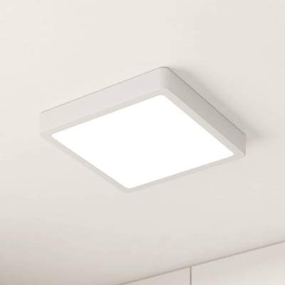 EGLO LED plafondlamp Fueva 5 IP44 3000K wit 21x21cm