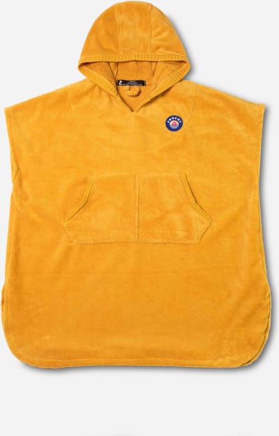 Ponchy - Amarelo Ouro - Bamboe Kinder Strandponcho - Middel - Badponcho