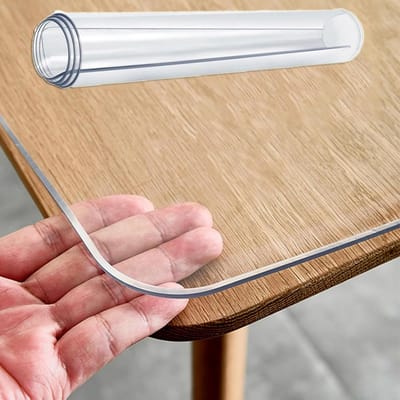 Transparante Tafelhoes - Beschermhoes Tafel - Tafel Beschermen - Waterdicht 2mm Dik - 120 x 120 cm - Doorzichtig