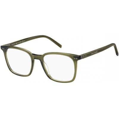 Lunettes de vue homme Tommy Hilfiger Th 1942 3y5 Transparent Khaki Green/52-19-150 gray