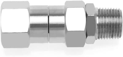 Hoogwaardige 3/8" NPT-M Draad Hoge Druk Slang Draaiing van RVS voor het Voorkomen van Slang Kinken en Verbeterde Mobiliteit