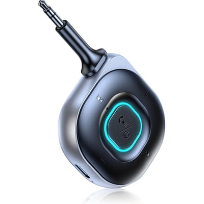 C79 Émetteur et Récepteur BT Adaptateur Audio Sans Fil Kit Mains Libres pour Voiture pour Casque Haut-Parleur Voiture noir