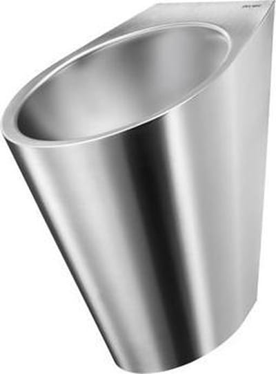 Waterloos hangurinoir FINO WF RVS 304 mat gepolijst