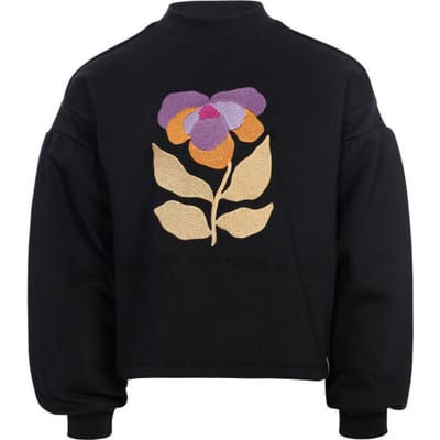 Looxs Revolution 2531-7410 Truien & Vesten Meisjes - Sweater - Hoodie - Vest- Zwart - Maat 92