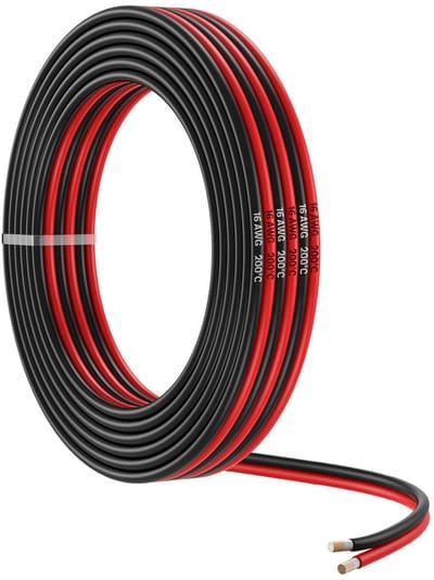 Elektrisch Snoer 16 AWG Parallel - 10 Meter Tinnen Koper Kabel - 2-Draad - Voor LED Strips, Audio en Verlichting