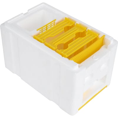 Koninginnenteeltkast Schuim Broed Opfok Copulatie Accessoire Imkerij Uitrusting yellow
