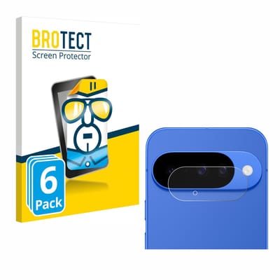 BROTECT - Screenprotector voor Google Pixel 10 (ALLEEN Camera Lens) - Folie Beschermfolie transparant 6 Stuks