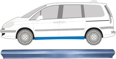 Reparatie dorpel voor Peugeot 807 2002-2014 / Links